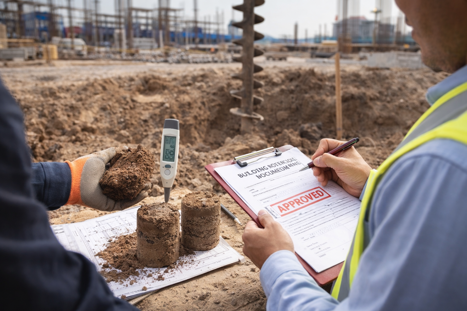 Soil testing for construction in Patna